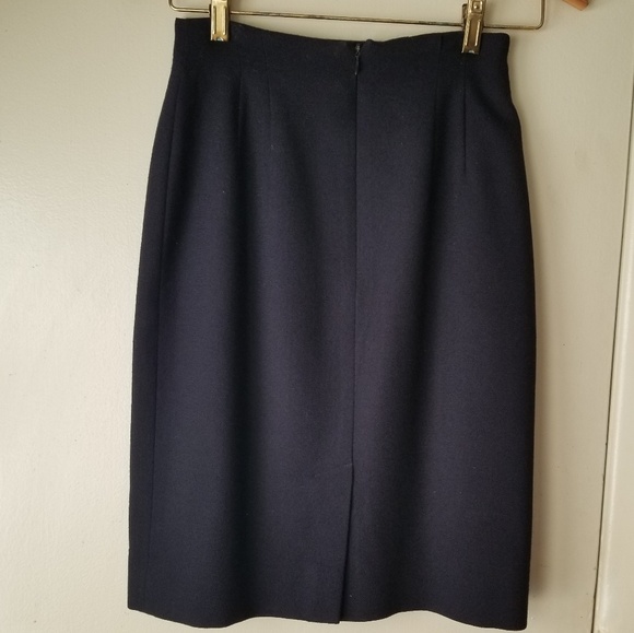 Rena Rowan for Saville 100% Wool Skirt Petite - Picture 4 of 6